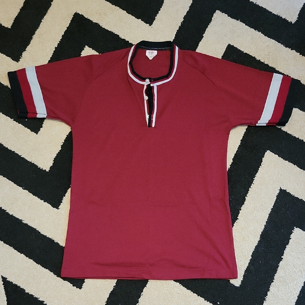 Vintage 80s Athletic Henley